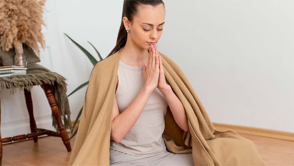 Shawl or Blanket for Meditation
