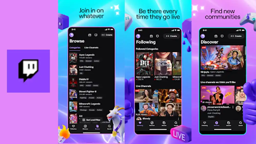 Twitch (Apps For Teens To Make Friends)