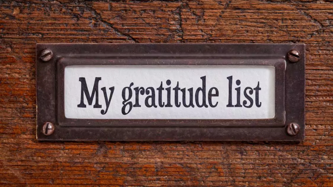 Gratitude List
