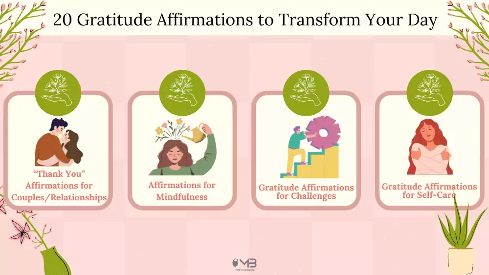 20 Gratitude Affirmations to Transform Your Day