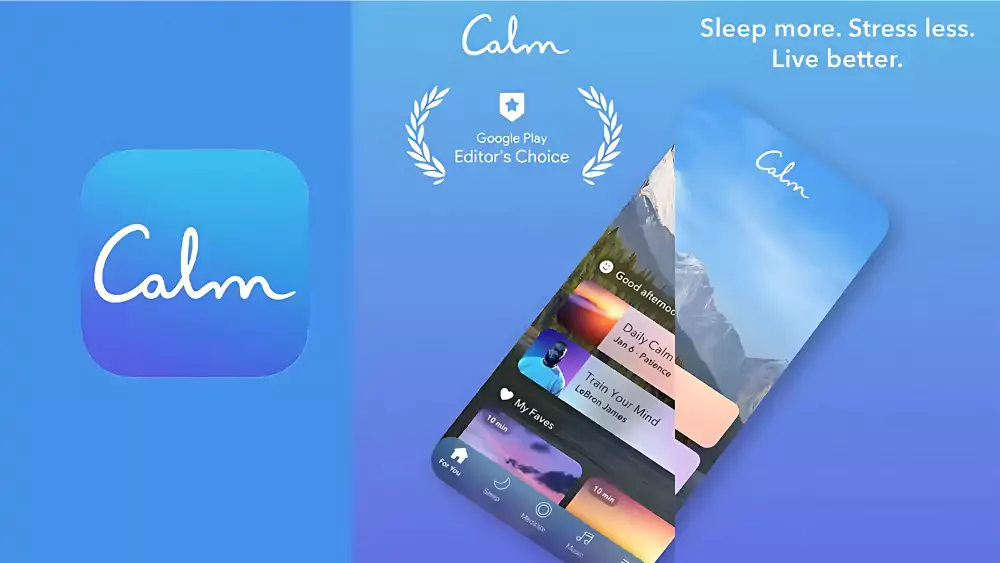 Calm Mindfulness app for teens