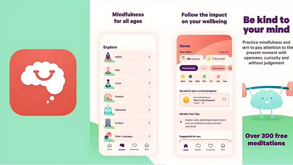 Smiling Mind Mindfulness app for teens